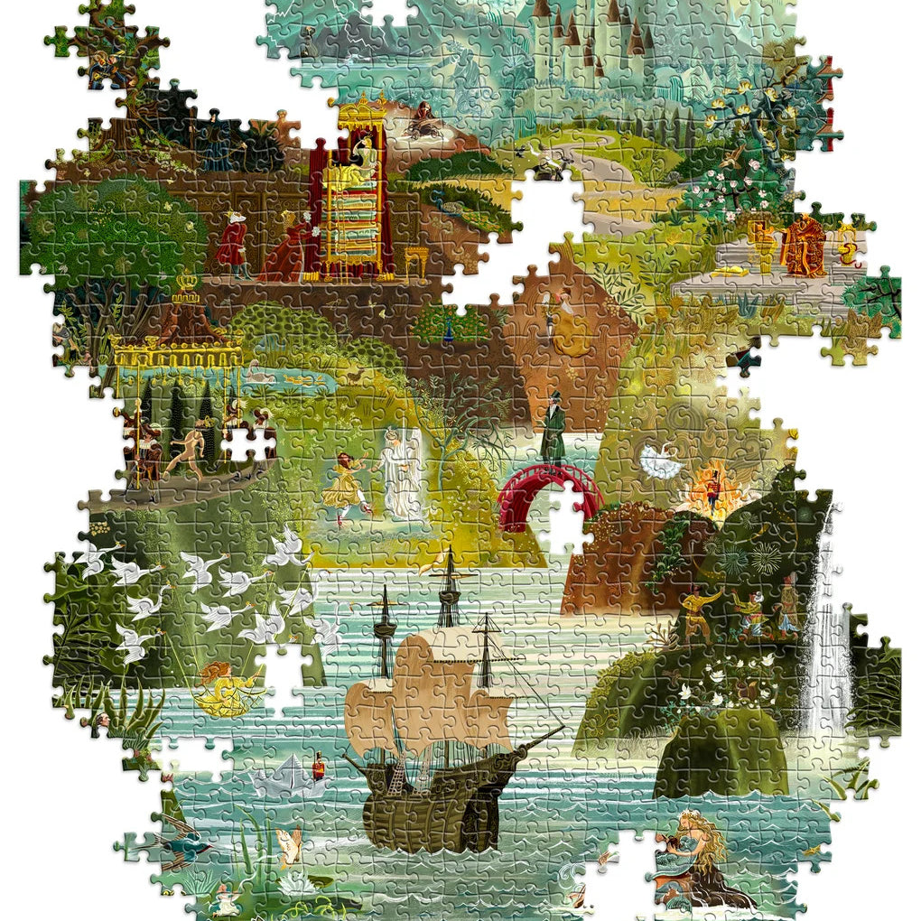 The World Of Hans Christian Andersen's Fiary Tales 1000 Piece Puzzle - Simpson 20 9781399631983_1