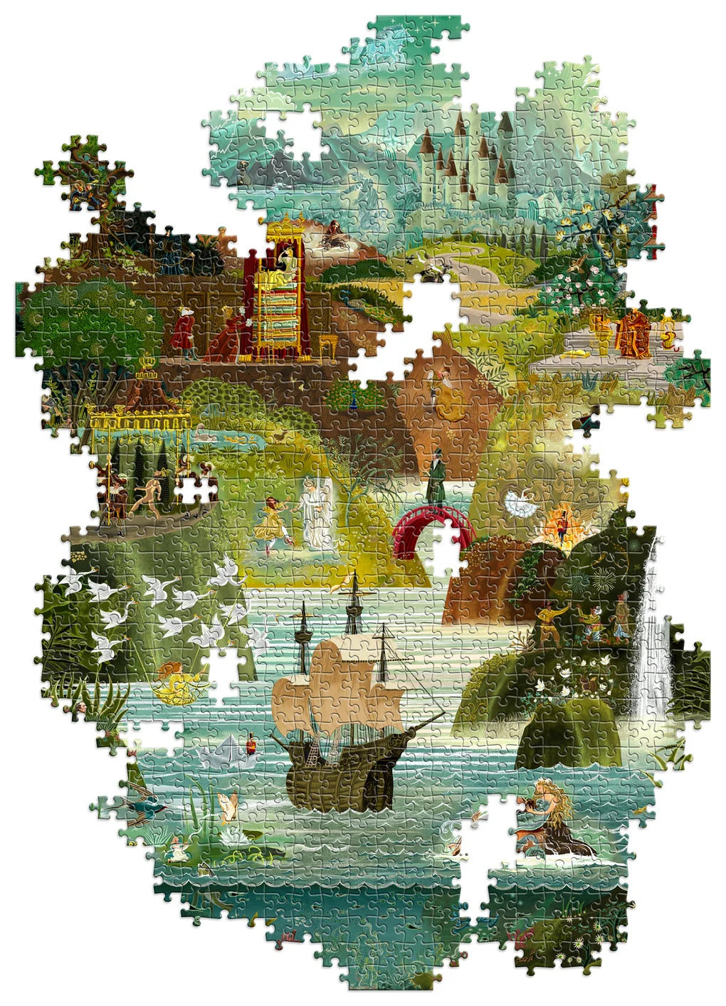The World Of Hans Christian Andersen's Fiary Tales 1000 Piece Puzzle - Simpson 20 9781399631983_1