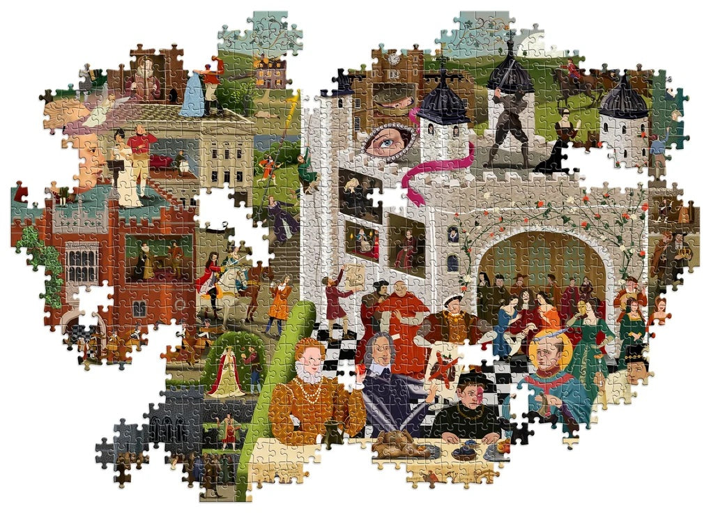The World Of Scandals At Court 1000 Piece Jigsaw Puzzle - Falls. Barry 20 9781399632829