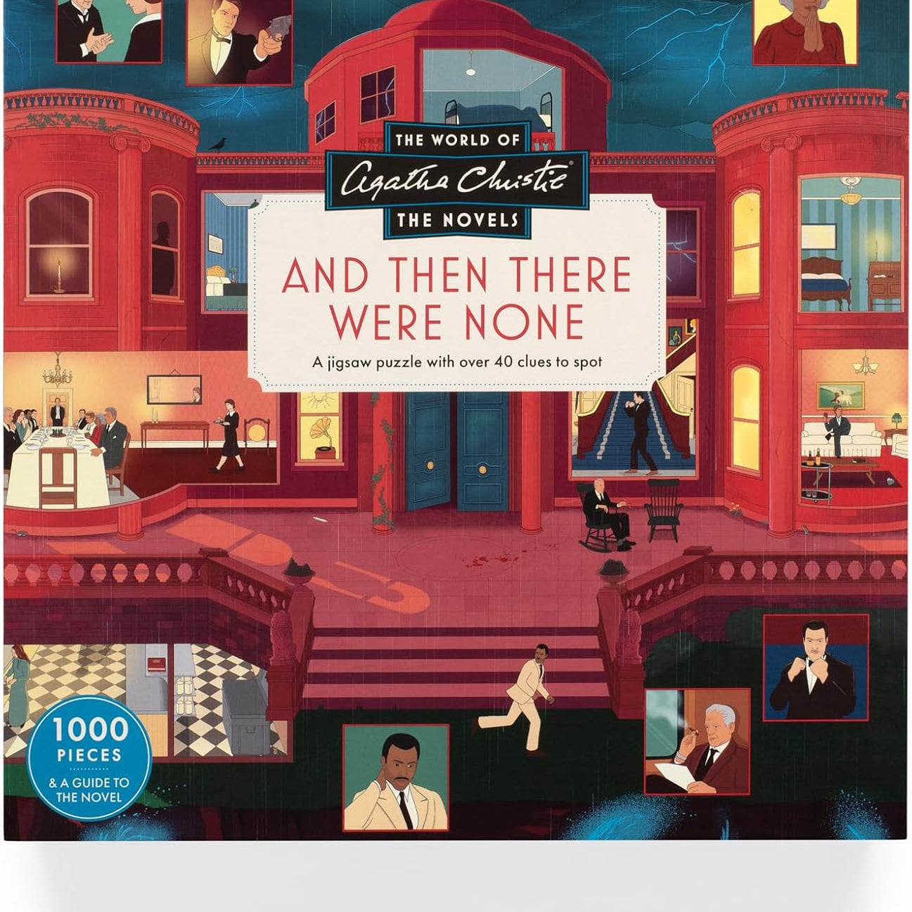 Agatha Christie: And Then There Were None 1000 Piece Jigsaw Puzzle - Ash. Ruby 9781399632843_1