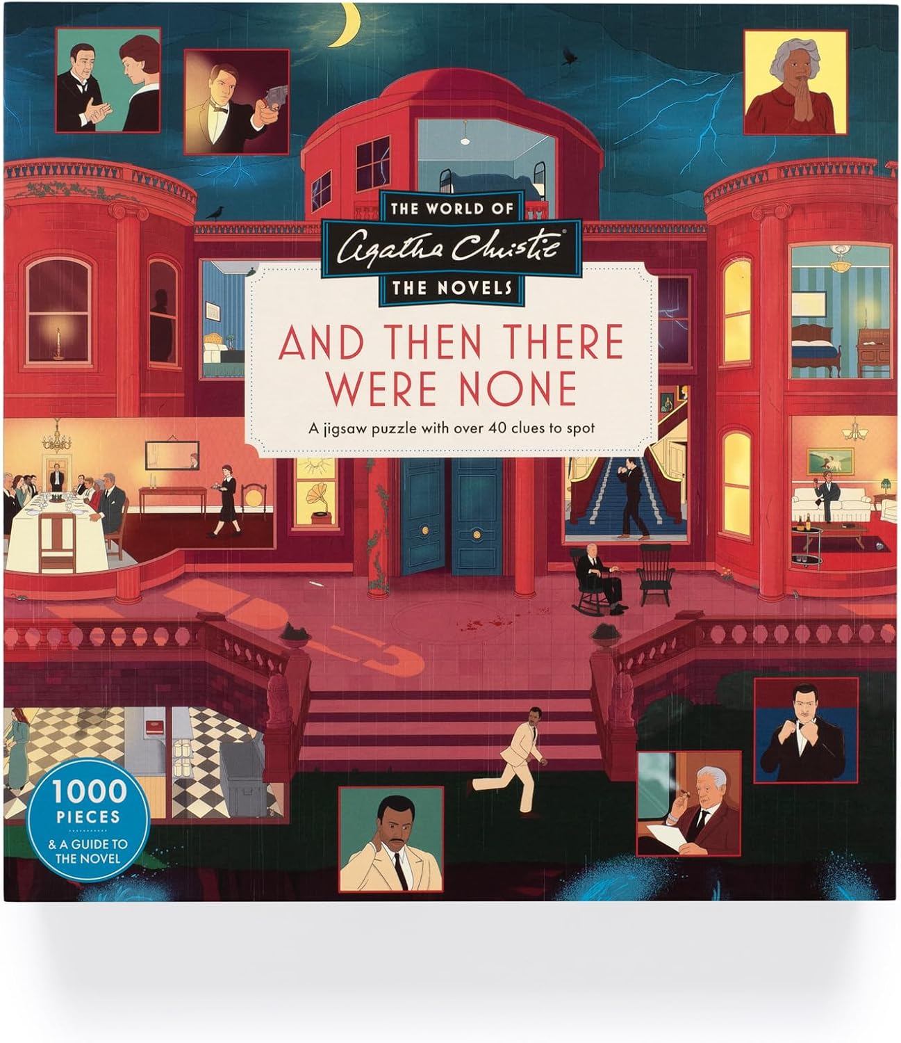 Agatha Christie: And Then There Were None 1000 Piece Jigsaw Puzzle - Ash. Ruby 9781399632843_1