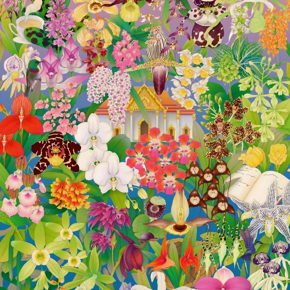Around The World In 50 Orchids 1000 Piece Jigsaw Puzzle - Chen. Whooli 20 9781399635813