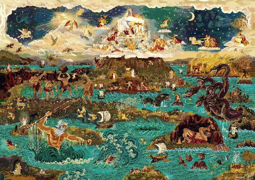 The World Of The Odyssey & Other Greek Myths 1000-Piece Puzzle 20 9781399637701