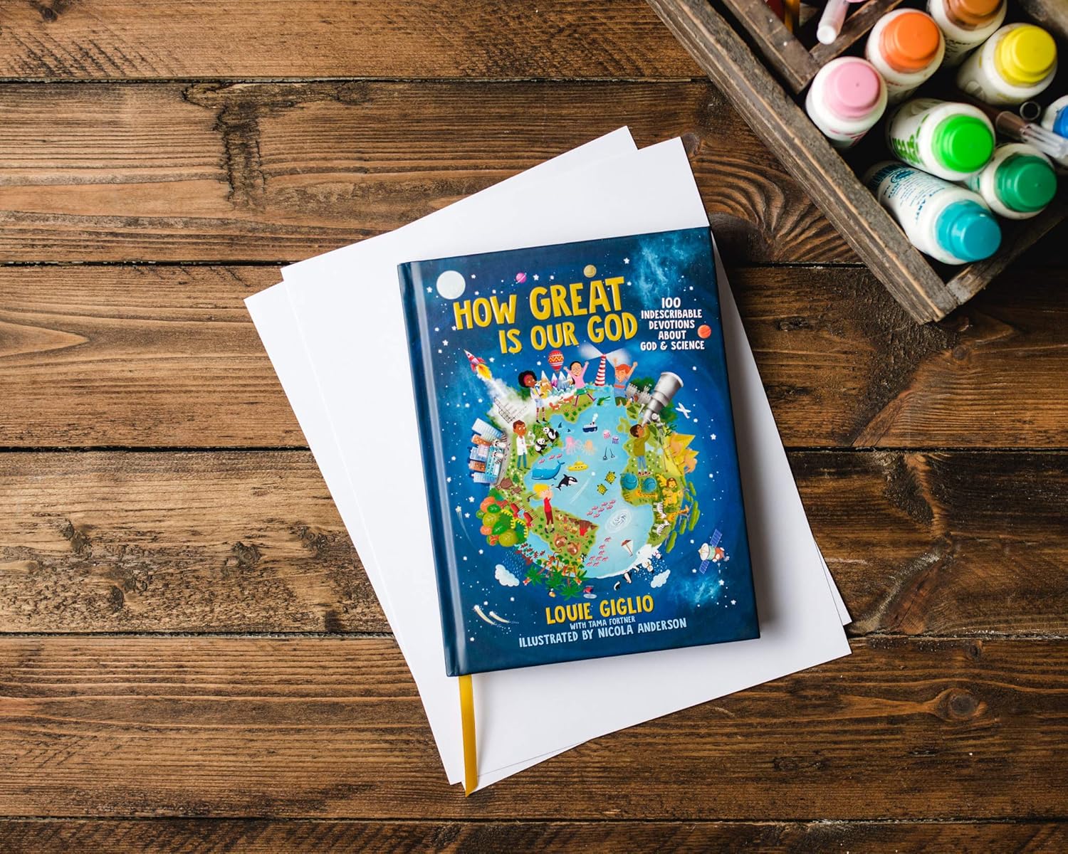 How Great Is Our God: 100 Indescribable Devotions About God And Science by Gigli 9781400215522_5