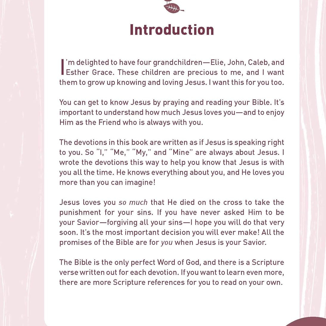Jesus Calling: 365 Devotions For Kids (Girl's Edition) by Young. Sarah 9781400216765_1