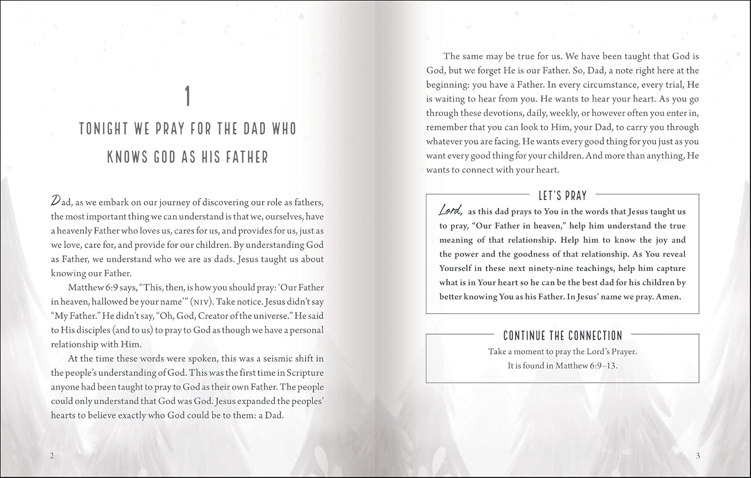 Midnight Dad Devotional: 100 Devotions And Prayers To Connect Dads Just Like You 9781400228331_1