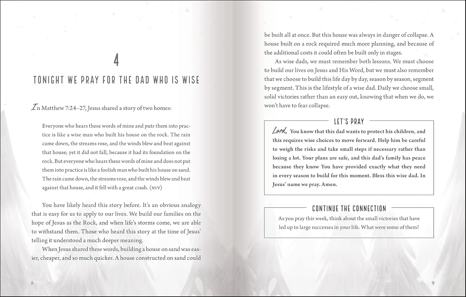 Midnight Dad Devotional: 100 Devotions And Prayers To Connect Dads Just Like You 9781400228331_4