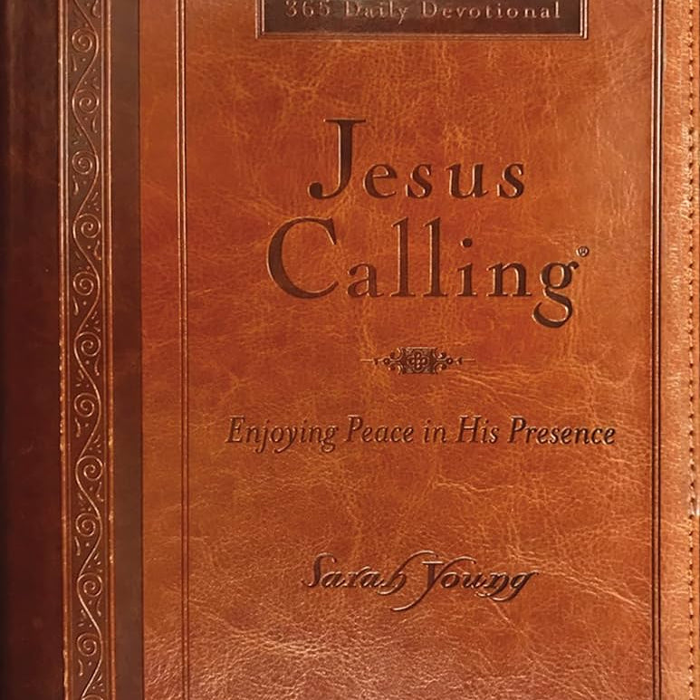 Jesus Calling, Large Text Brown Leathersoft, With Full Scriptures: Enjoying Peac 9781400318131_5a3de6d7-6b76-4438-b1bf-68690110f575