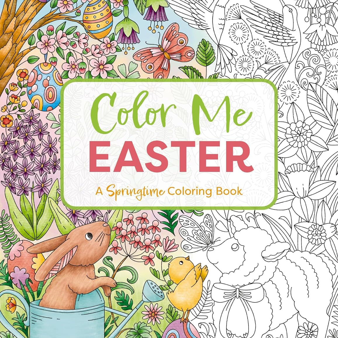 Color Me Easter: An Adorable Springtime Coloring Book by Editors Of Cider Mill P 9781400340712