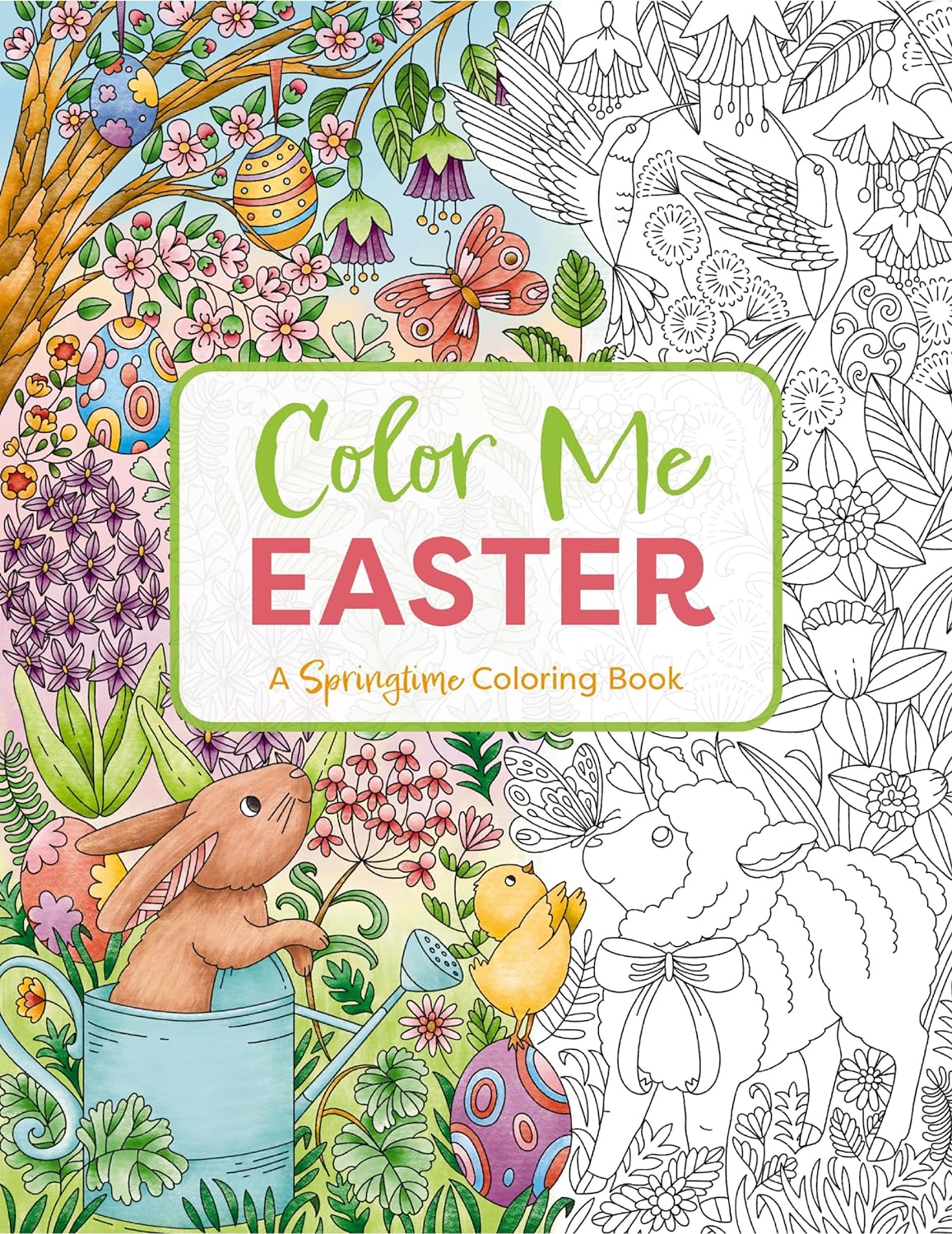 Color Me Easter: An Adorable Springtime Coloring Book by Editors Of Cider Mill P 9781400340712