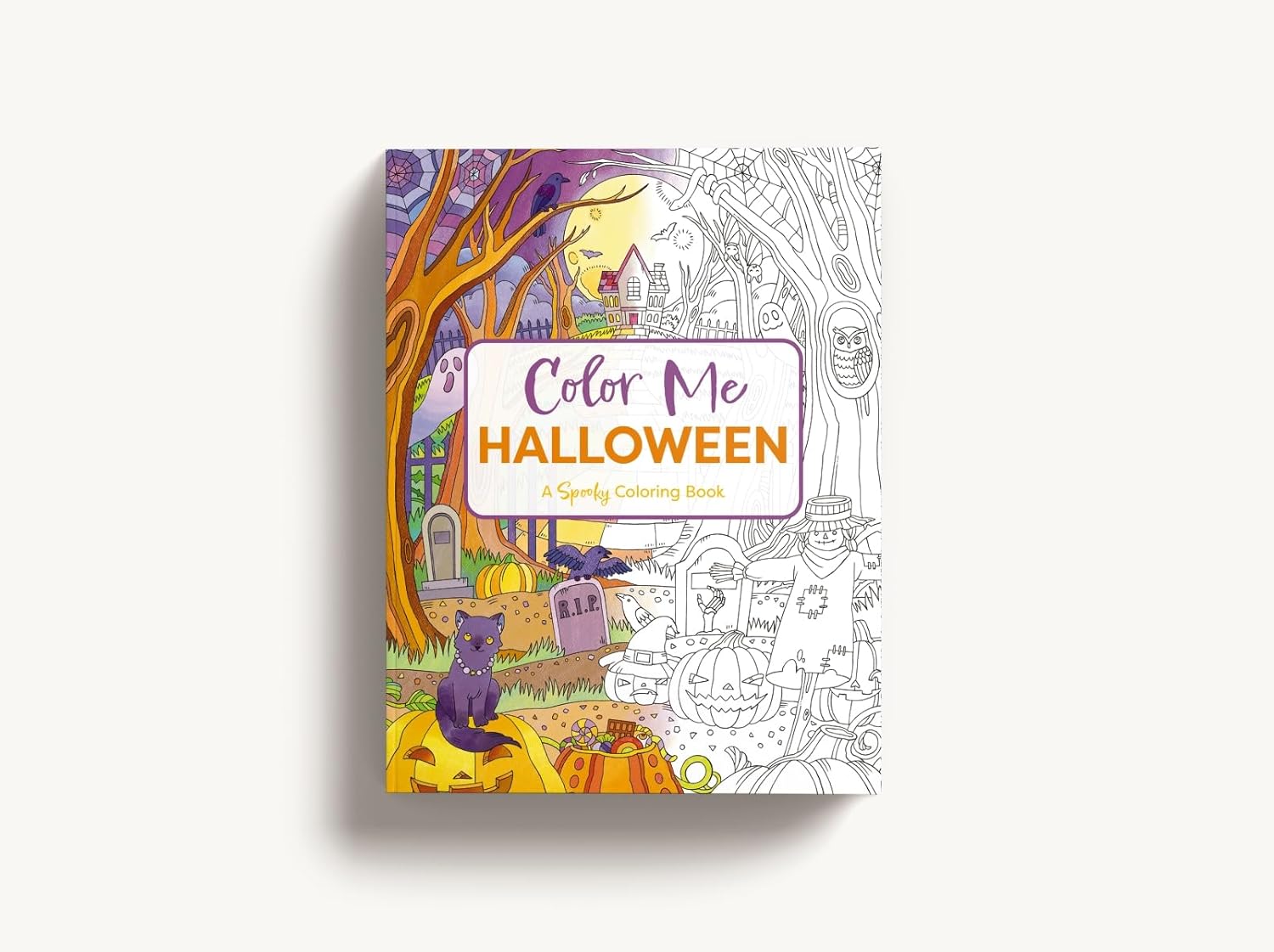 Color Me Halloween: A Spooky Coloring Book by Cider Mill Press 9781400344505_2