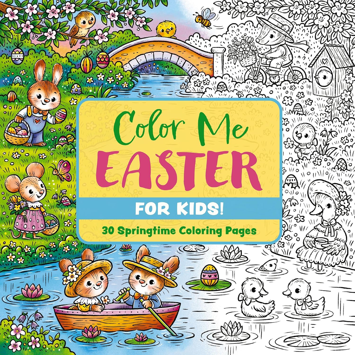 Color Me Easter (For Kids!) by Cider Mill Press 20 9781400346806