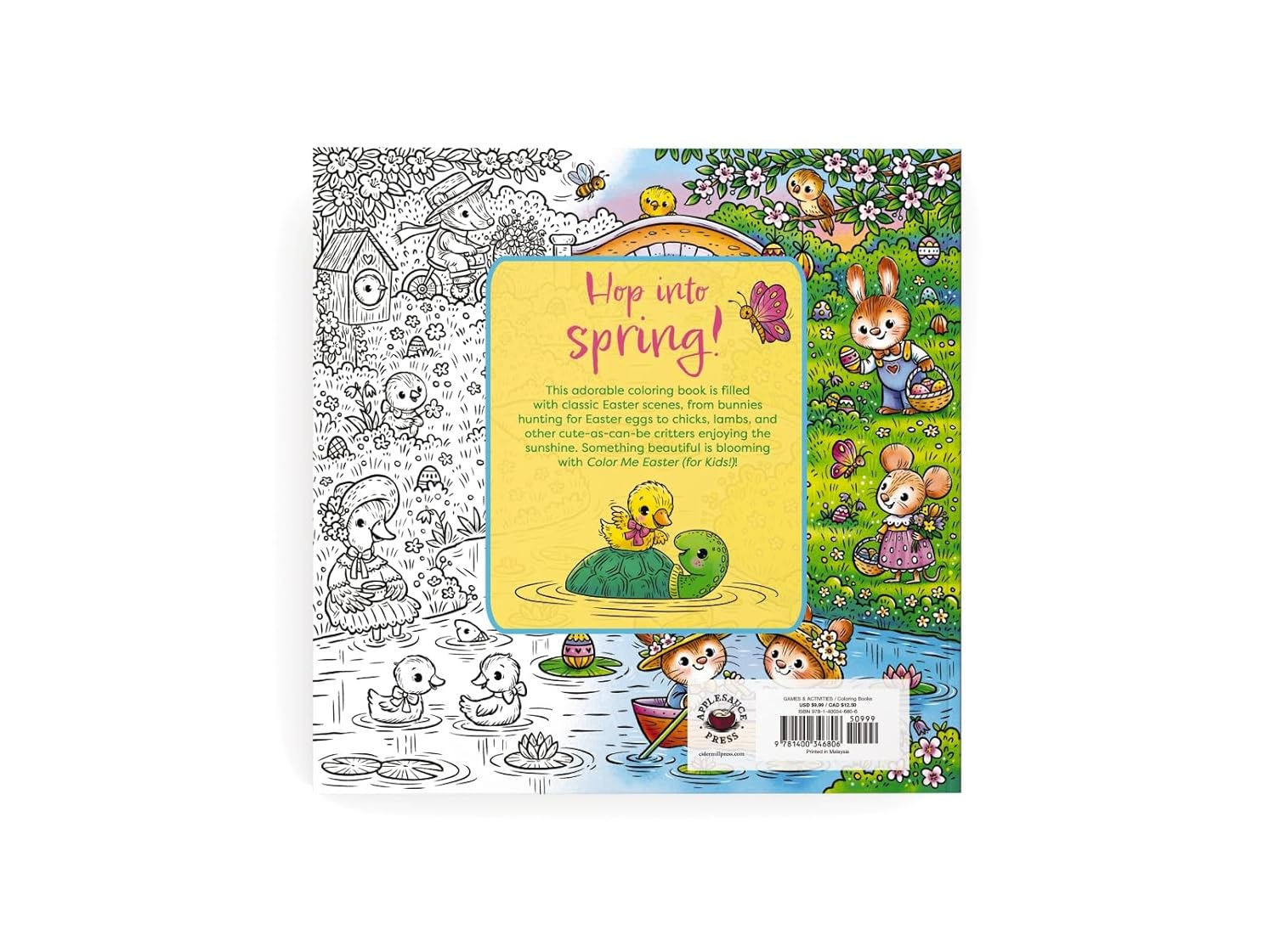 Color Me Easter (For Kids!) by Cider Mill Press 20 9781400346806_7