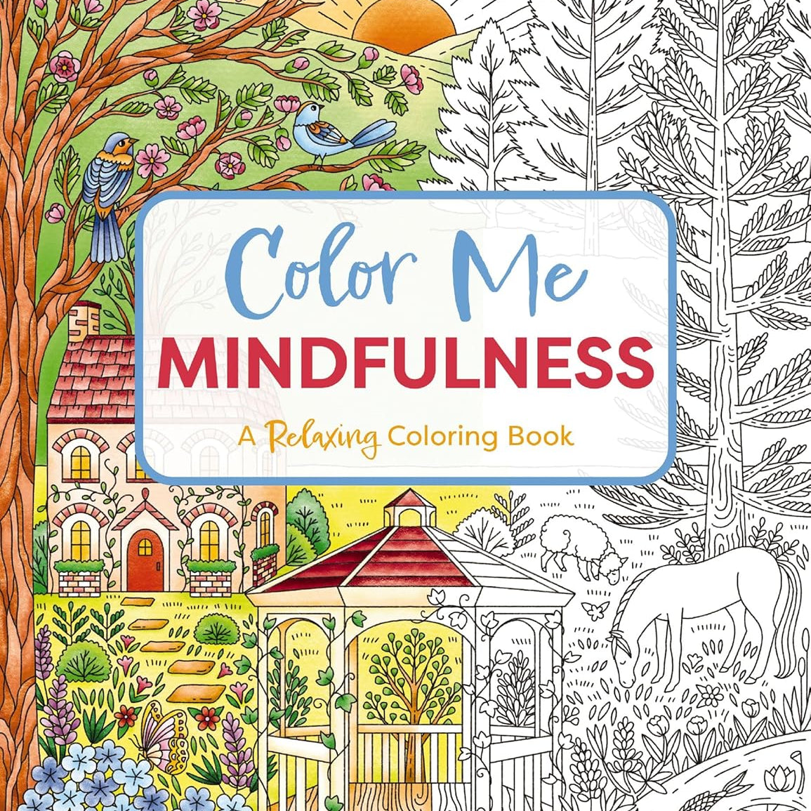 Color Me Mindfulness by Cider Mill Press 9781400347049