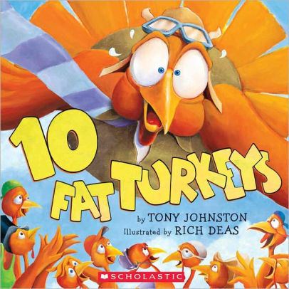 TEN FAT TURKEYS (TURTLEBACK SCHOOL & LIBRARY) - JOHNSTON. TONY ; DEAS. RICH 9781417690602_0d548f6e-f2f6-453d-afab-ba7493426432