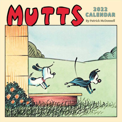 MUTTS 2022 WALL CALENDAR 9781419744594_bfdfe623-da91-4c1f-b8d6-9646b1638ef9