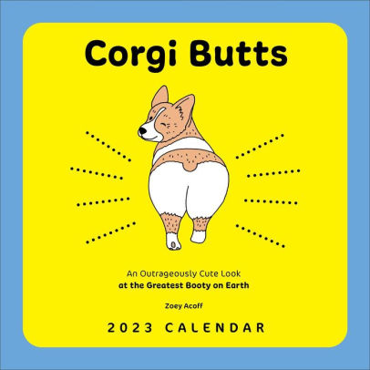 Cogi Butts 2023 Wall Calendar - Andrews Mcmeel 9781419754647_997d861f-9370-4f19-b8f4-11f4073c5a54