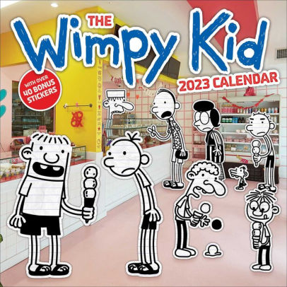 Wimpy Kid 2023 Wall Calendar - Andrews Mcmeel 9781419763465_cffb8cb7-fb61-468e-8037-e04bfbbeb7f8
