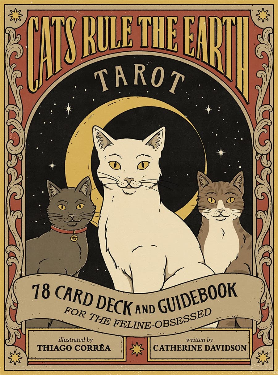 Cats Rule The Earth Tarot by Davidson. Catherine 9781419766060