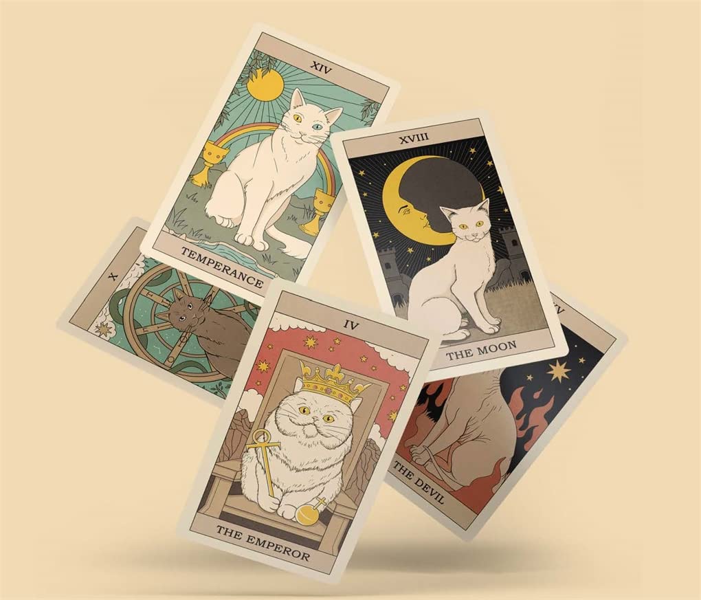 Cats Rule The Earth Tarot by Davidson. Catherine 9781419766060_1