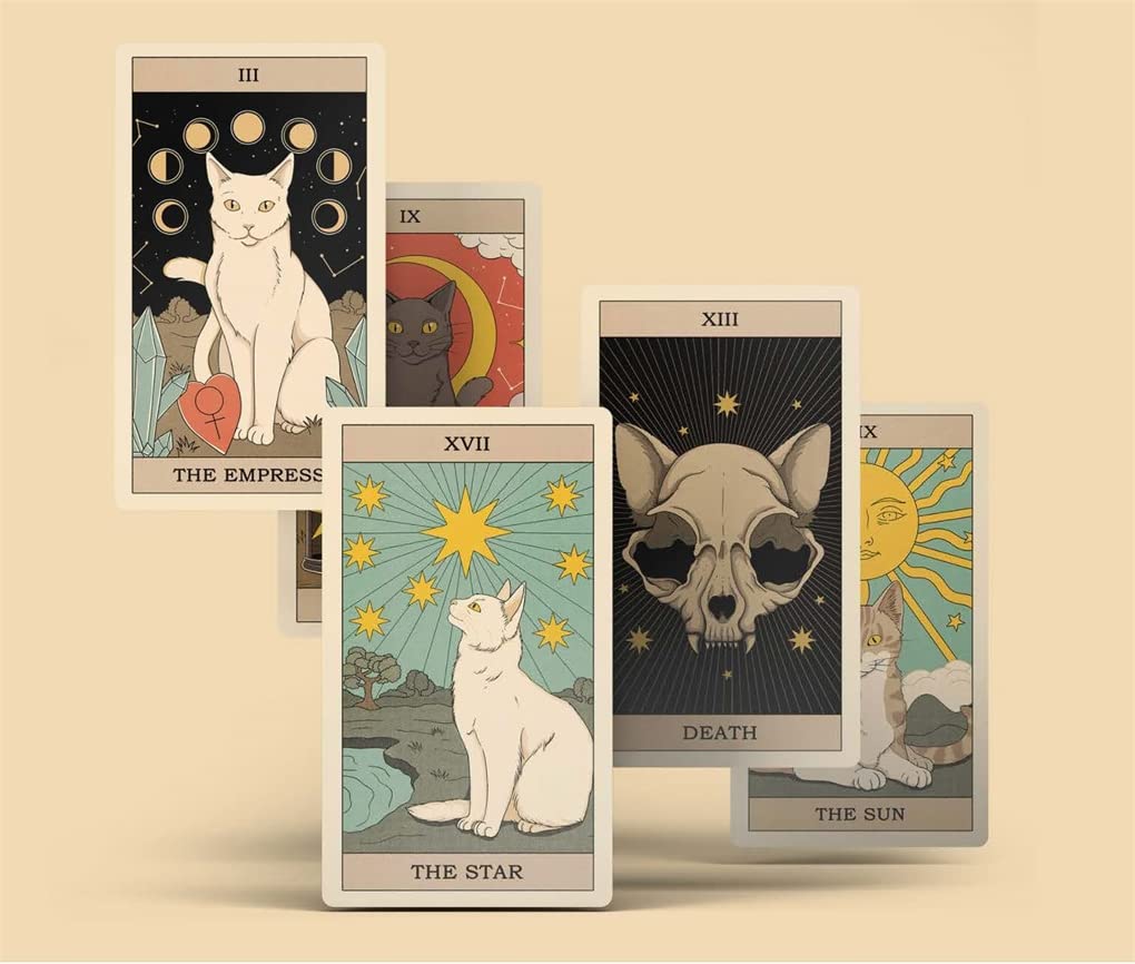 Cats Rule The Earth Tarot by Davidson. Catherine 9781419766060_3
