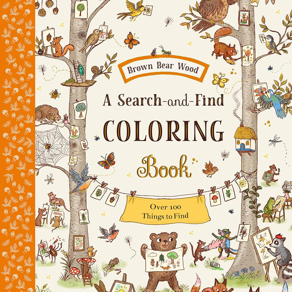 Brown Bear Wood: A Search-And-Find Coloring Book by Piercey. Rachel; Hartas. F 20 9781419773365