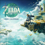 Legend Of Zelda: Tears Of The Kingdom 2025 Wall Calendar 9781419774461