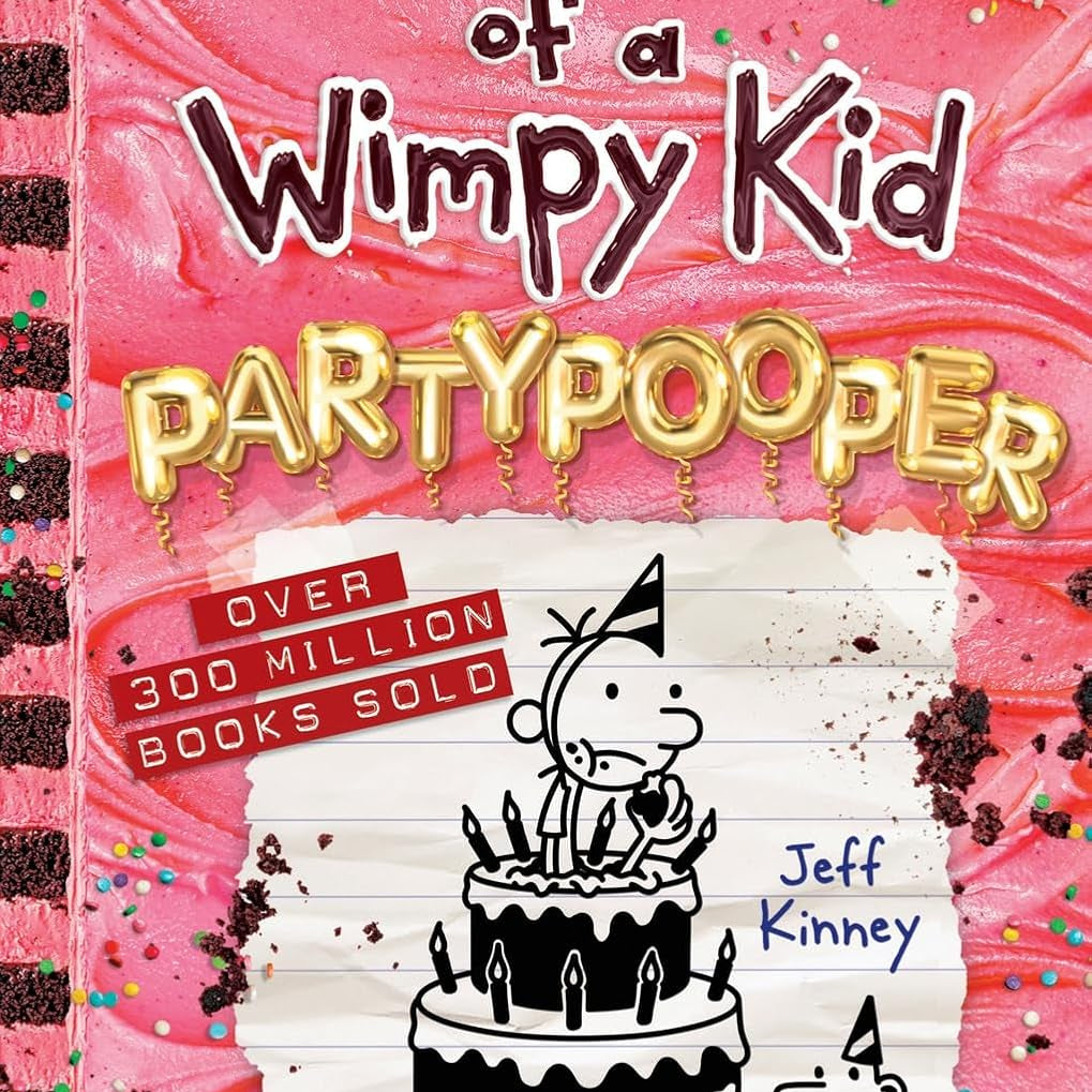 AVAILABLE 10/21/25 PARTYPOOPER (DIARY OF A WIMPY KID #20) - KINNEY. JEFF 9781419782695