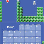 Super Mario Bros. 8-Bit Retro 2026 Wall Calendar 9781419783494_3