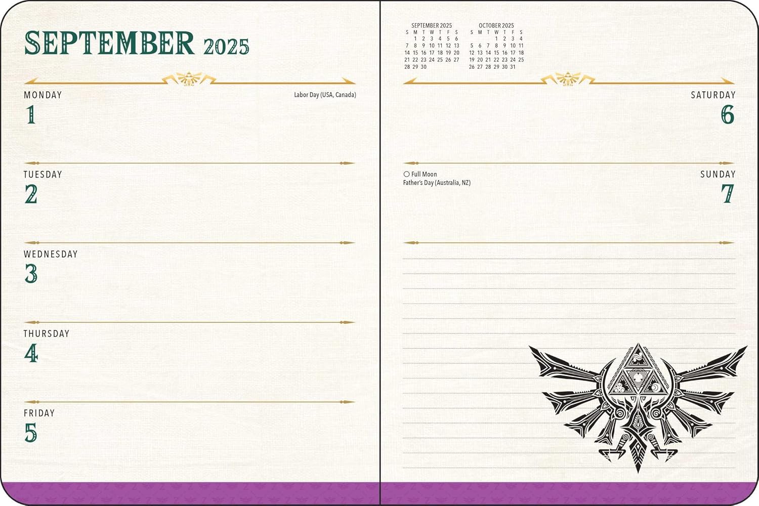 Legend Of Zelda 16-Month 2025-2026 Weekly/Monthly 9781419783517_3