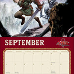 Legend Of Zelda 2026 Wall Calendar 9781419783524_4