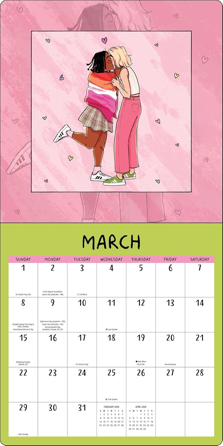 Heartstopper 2026 Wall Calendar With Bonus Poster 9781419784347_3