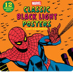 2027 Marvel Classic Black Light Posters Wall Calendar 20 9781419791239