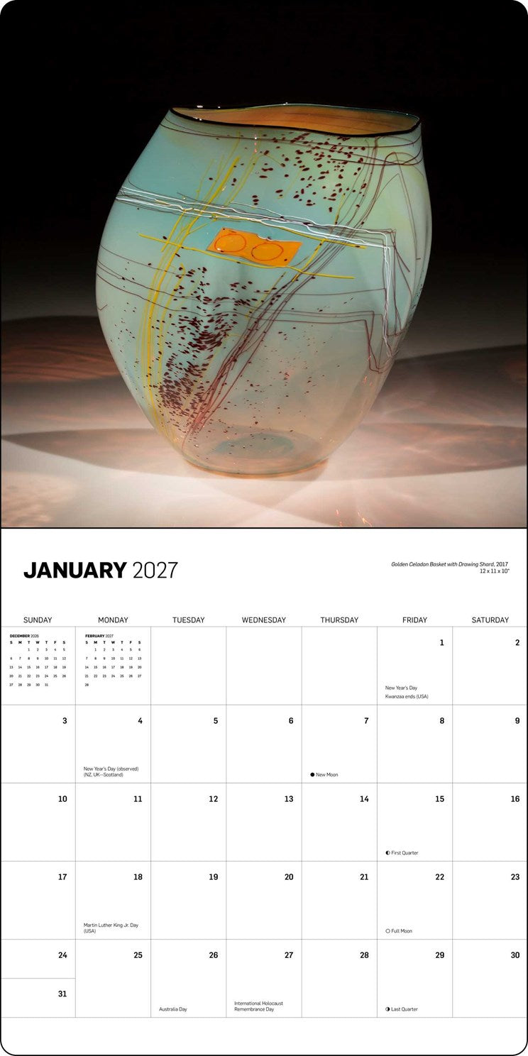 2027 Chihuly Wall Calendar 12x12 20 9781419791642_1