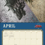 2027 Legend of Zelda Wall Calendar 12x12 20 9781419792335_2