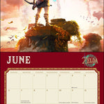 2027 Legend of Zelda Wall Calendar 12x12 20 9781419792335_3