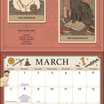 2027 Cats Rule the Earth Tarot Wall Calendar 12x12 20 9781419792830_2