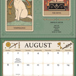 2027 Cats Rule the Earth Tarot Wall Calendar 12x12 20 9781419792830_4