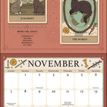 2027 Cats Rule the Earth Tarot Wall Calendar 12x12 20 9781419792830_5