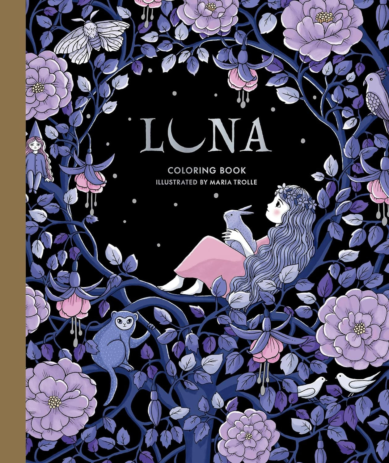 Luna Coloring Book by Trolle. Maria 9781423657415