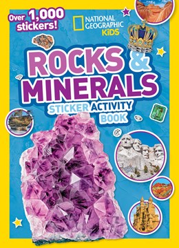 National Geographic Kids Rocks & Minerals Sticker Activity Book 20 9781426337376
