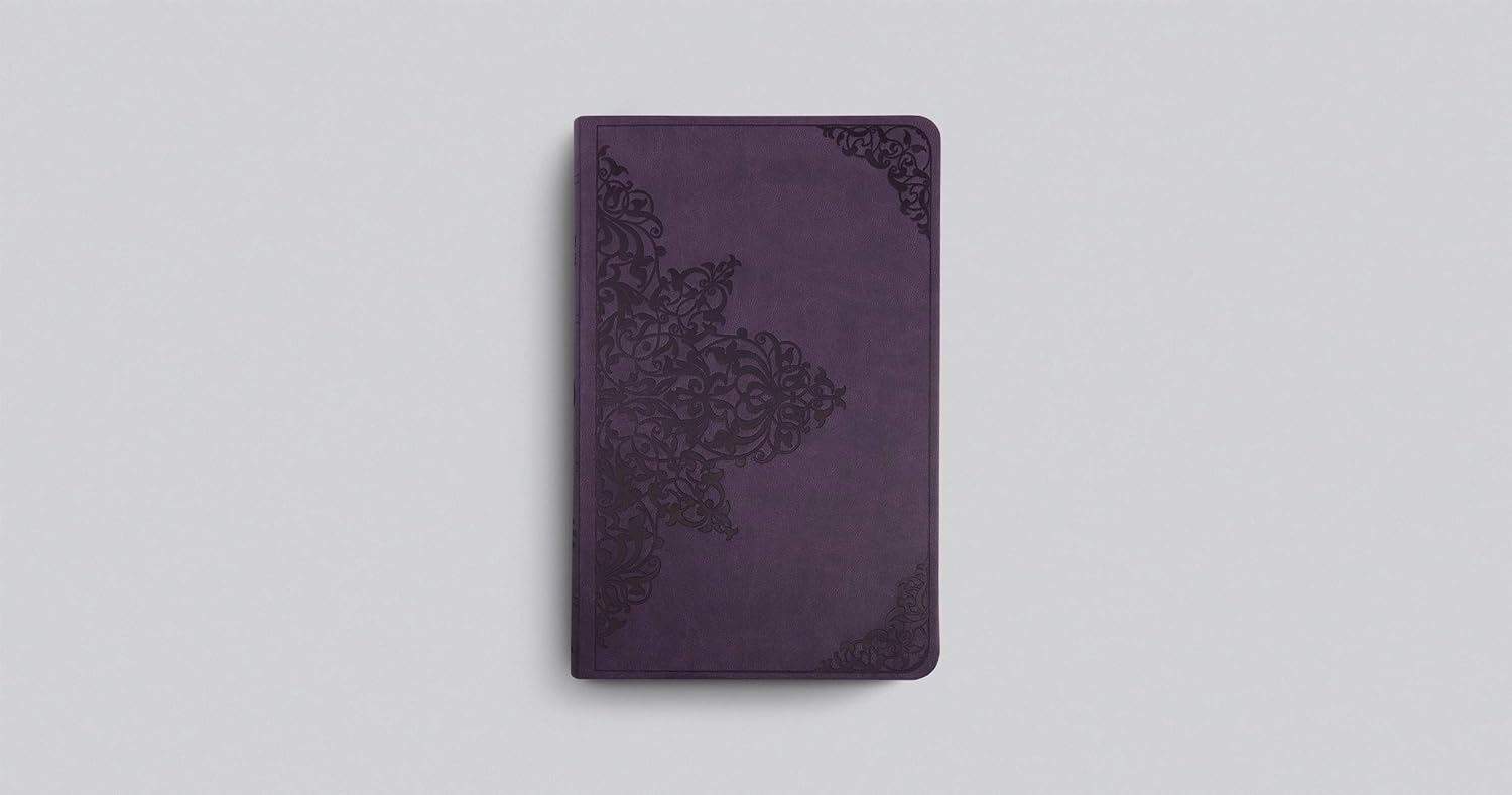 Esv Bible Large Print Thinline Lavender Filigree by Crossway 20 9781433566844_3