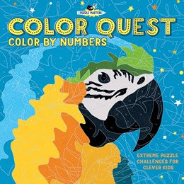 Color Quest: Color By Numbers ... For Clever Kids by Farnsworth. Lauren 20 9781438011462