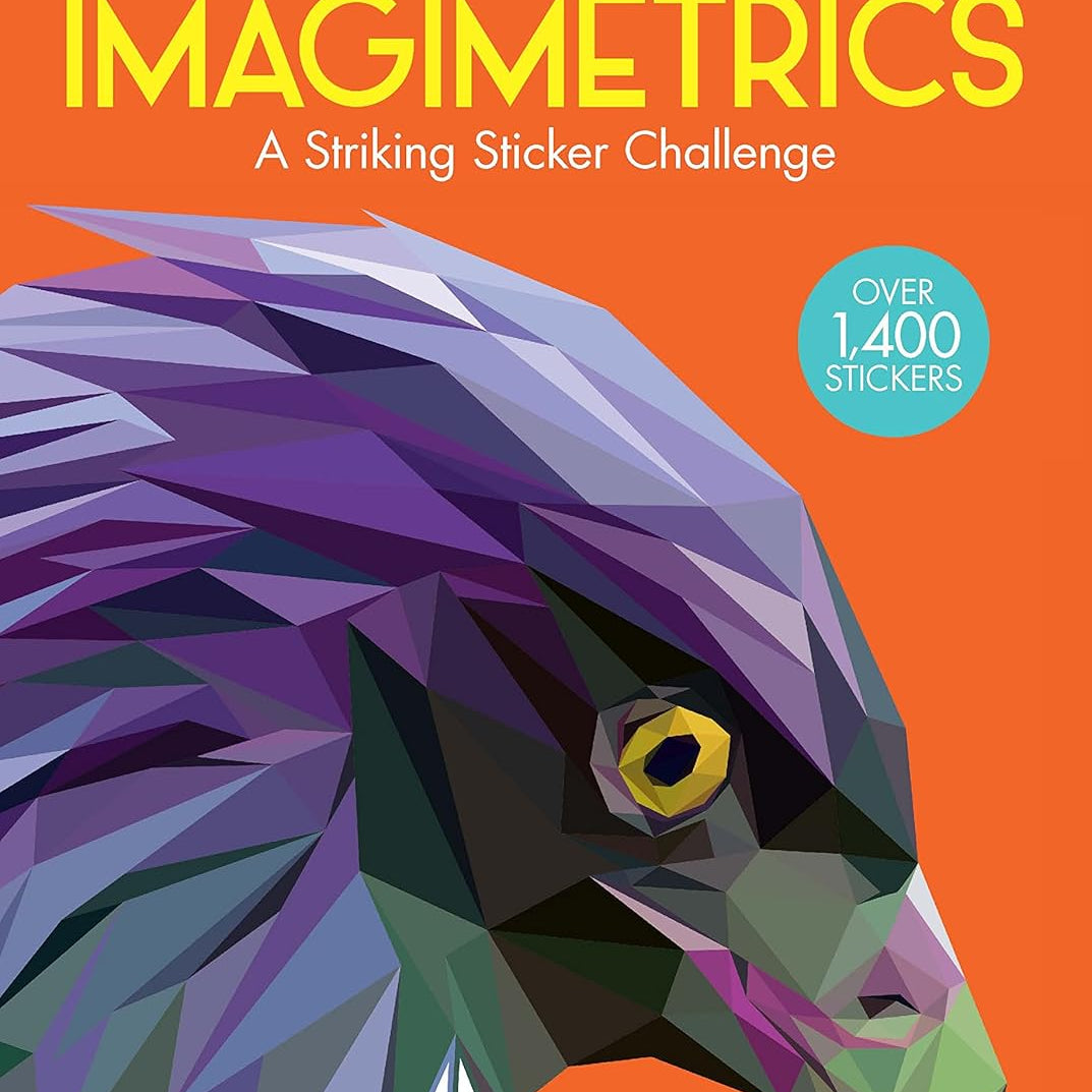 Imagimetrics: A Striking Color-By-Sticker Challenge by Jackson. Max; Ward. Barba 20 9781438089683