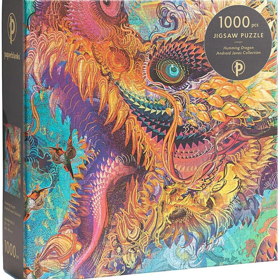 Humming Dragon 1000 Piece Jigsaw Puzzle - Paperblanks 9781439782392