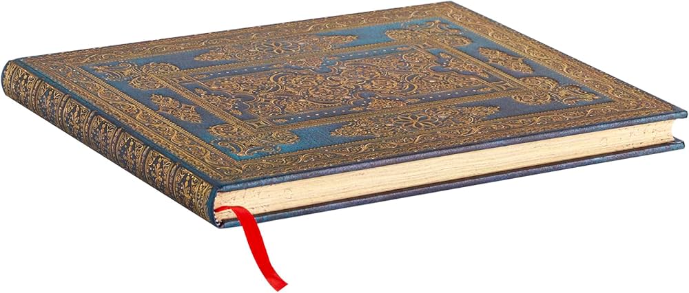 Blue Luxe Guest Book Unlined 9781439795941