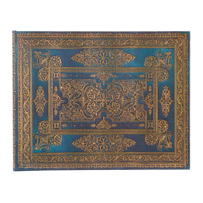 Blue Luxe Guest Book Unlined 9781439795941_4527620b-7b55-4047-8594-8951ff861490