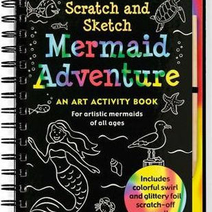 Mermaid Adventure Scratch And Sketch by Peter Pauper Press 9781441311566