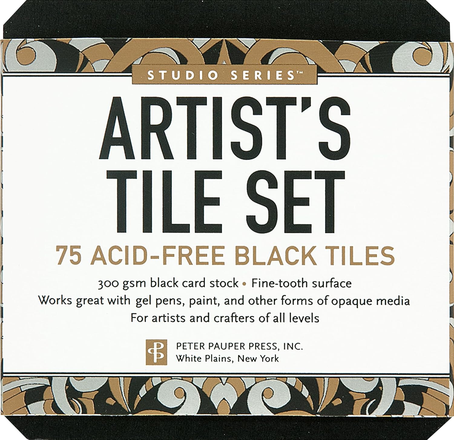 Artist's Tile Set Black 9781441315380