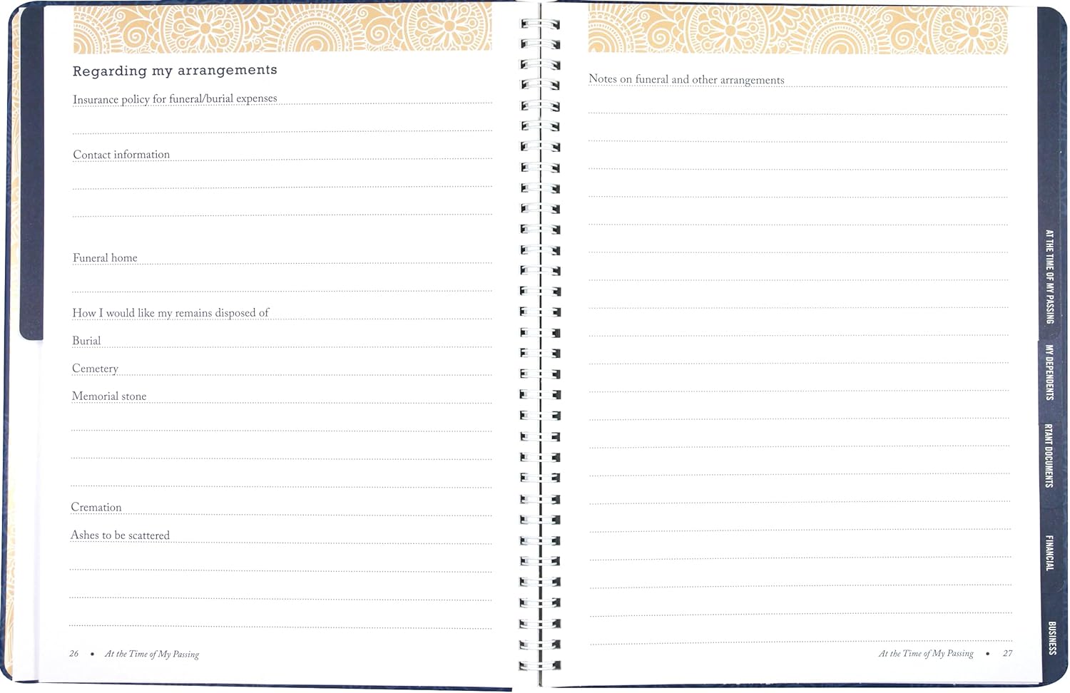 Peace Of Mind Planner by Peter Pauper Press 9781441317292_3